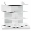 Ptolomeo Rotating Bookshelf - 4 Sides - Opinion Ciatti -Coffee Tables Sales Shop rotating bookshelf ptolomeo white madeindesign 15902 product800