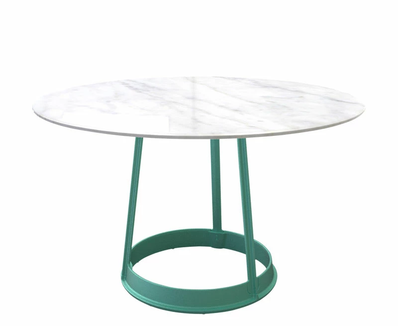 Brut Round Table - / Marble & Cast Iron - Ø 130 Cm - Magis 3 Brut Round Table - / Marble & Cast Iron - Ø 130 Cm - Magis