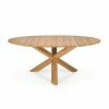 Circle Outdoor Round Table - / Teak - Ø 163 Cm / 6 People - Ethnicraft