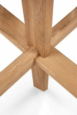 Circle Outdoor Round Table - / Teak - Ø 163 Cm / 6 People - Ethnicraft -Coffee Tables Sales Shop round table circle outdoor teak madeindesign 357568 product800