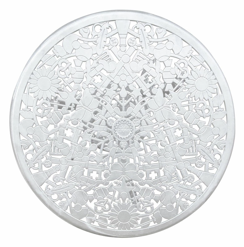 Industry Garden Round Table - Ø 70 Cm - Seletti 4 Industry Garden Round Table - Ø 70 Cm - Seletti - Image 2