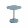 Linear Café Round Table - / Ø 70 Cm - Steel - Muuto