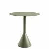 Palissade Cone Round Table - / Ø 70 - R. & E. Bouroullec - Hay -Coffee Tables Sales Shop round table palissade cone olive green madeindesign 302668 product800