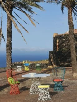 Re-trouvé Round Table - Ø 130 Cm - Emu -Coffee Tables Sales Shop round table re trouve white madeindesign 28674 product800