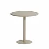 Week-end Bistrot Round Table - / Ø 70 Cm - Aluminium - Petite Friture