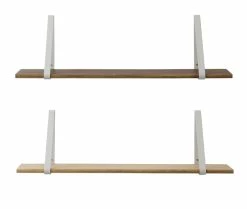 Set Of 2 Shelf Brackets - For The Shelf - Ferm Living -Coffee Tables Sales Shop set of 2 shelf brackets grey madeindesign 225181 product800