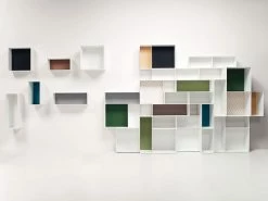 Alma Shelf - 60 X 20 Cm - D 30 Cm - Painted Back Panel - Casamania