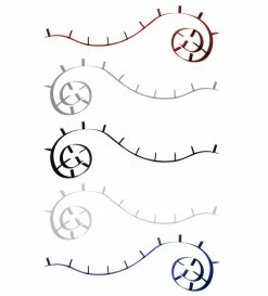 Bookworm Shelf - 820 Cm - Kartell -Coffee Tables Sales Shop shelf bookworm aluminium madeindesign 104471 product800