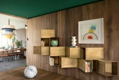 Cellula Shelf - / Metal - 12 Units - Mogg -Coffee Tables Sales Shop shelf cellula patinated bronze madeindesign 305220 product800