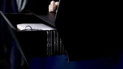 Chaperon Shelf - / Mural Alcove With Drawer - L 53 X H 79 Cm / Fabric - Ibride -Coffee Tables Sales Shop shelf chaperon black madeindesign 380649 product800