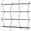 Climb Shelf - / Mega - L 135 X H 183 Cm - La Chance -Coffee Tables Sales Shop shelf climb walnut black uprights madeindesign 302324 product800