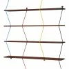 Climb Shelf - / L 120 X H 155 Cm - La Chance -Coffee Tables Sales Shop shelf climb walnut multicoloured uprights madeindesign 302315 product800
