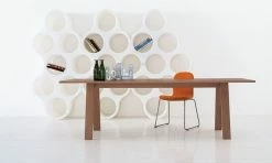 Cloud Shelf - / Partition - Bouroullec, 2004 - L 187.5 X D 44 X H 104 Cm - Cappellini -Coffee Tables Sales Shop shelf cloud white madeindesign 391026 product800