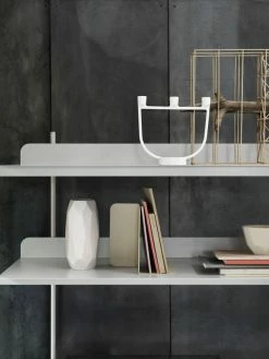 Compile Shelf - / Metal - L 120 X H 136,6 Cm - Muuto -Coffee Tables Sales Shop shelf compile grey madeindesign 263746 product800