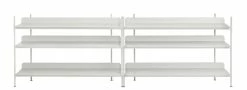 Compile Shelf - Metal - L 245 X H 78 Cm - Muuto