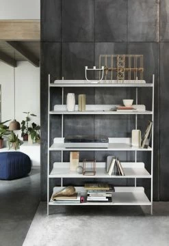 Compile Shelf - Metal - L 245 X H 78 Cm - Muuto -Coffee Tables Sales Shop shelf compile grey madeindesign 274777 product800