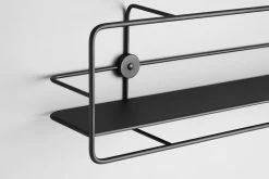 Coupé Shelf - Horizontal - W 90 X H 21 Cm - Woud -Coffee Tables Sales Shop shelf coupe black madeindesign 254994 product800