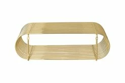 Curva Shelf - / L 40 Cm - AYTM -Coffee Tables Sales Shop shelf curva brass madeindesign 309889 product800