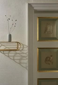 Curva Shelf - / L 40 Cm - AYTM -Coffee Tables Sales Shop shelf curva brass madeindesign 309891 product800