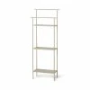 Dora Shelf - / L 30 X Depth. 13 X H 79 Cm - Built-in Towel Rail - Ferm Living -Coffee Tables Sales Shop shelf dora cashmere beige madeindesign 350307 product800