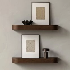 Epoch Shelf - / L 79 Cm - Reversible - Menu 10 Epoch Shelf - / L 79 Cm - Reversible - Menu -Coffee Tables Sales Shop shelf epoch dark oak black madeindesign 400082 product800