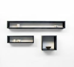 Irony Wall Rack Shelf - Zeus 8 Irony Wall Rack Shelf - Zeus -Coffee Tables Sales Shop shelf irony wall rack l 240 x h 28 cm madeindesign 108691 product800