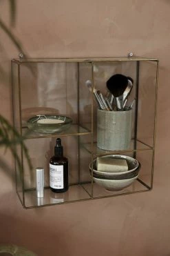 Keeper Small Shelf - / 33 X 33 Cm - House Doctor -Coffee Tables Sales Shop shelf keeper small small brass madeindesign 295574 product800