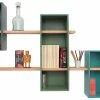 Max XL Shelf - Double - 3 Boxes + 2 Shelves - Compagnie -Coffee Tables Sales Shop shelf max xl pin green reseda green turquoise madeindesign 222973 product800