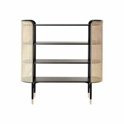Mos Shelf - / L 136 X H 140 Cm - Caning & Wood - Wiener GTV Design