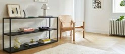New Order Shelf - / Metal - L100 X H 109.3 Cm - Hay -Coffee Tables Sales Shop shelf new order charcoal madeindesign 355882 product800