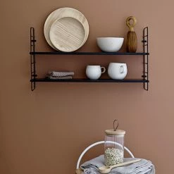 North Shelf - / L 65 X H 35 Cm - Metal & MDF - Bloomingville -Coffee Tables Sales Shop shelf north white madeindesign 395824 product800