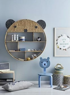 Panda Shelf - / Ø 91 Cm - Bloomingville -Coffee Tables Sales Shop shelf panda natural black madeindesign 333890 product800