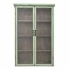 Shelf - / Wall Storage - L 81 X H 122 Cm / Wood & Glass - Bloomingville -Coffee Tables Sales Shop shelf patina green madeindesign 342174 product800
