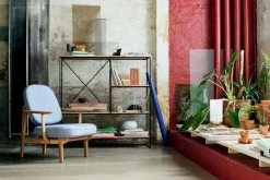 Planner Medium Shelf - / MC510 - L 121 X H 123 Cm - Fritz Hansen -Coffee Tables Sales Shop shelf planner medium oak black madeindesign 323882 product800