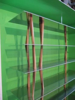 Sendai Shelf - 6 étagères - H 192 Cm - Horm -Coffee Tables Sales Shop shelf sendai l 192 x h 192 cm 6 shelves polished stainless steel black madeindesign 158950 product800