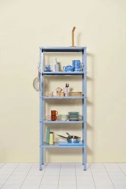 Shelving Unit Shelf - / L 75 X H 200 Cm - Metal - Hay -Coffee Tables Sales Shop shelf shelving unit blue madeindesign 307159 product800