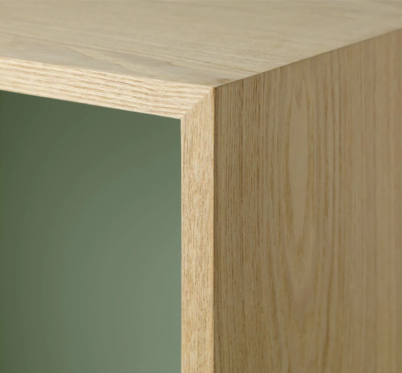 Stacked 2.0 Shelf - / Medium Carré 43x43 Cm / Avec Fond Coloré - Muuto 4 Stacked 2.0 Shelf - / Medium Carré 43x43 Cm / Avec Fond Coloré - Muuto - Image 2