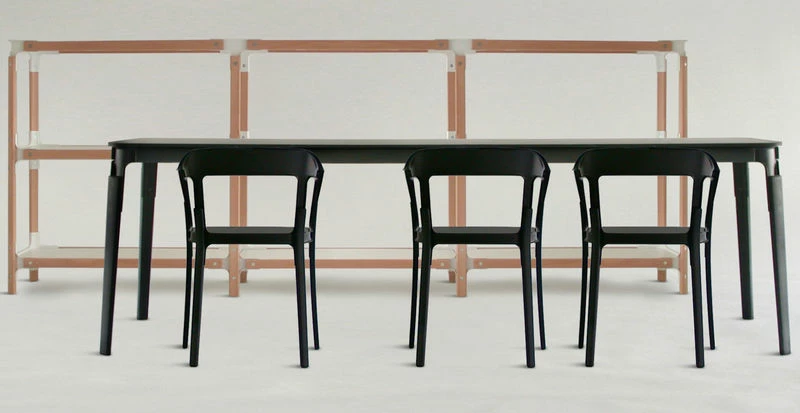 Steelwood Shelf - H 93 Cm - Magis 6 Steelwood Shelf - H 93 Cm - Magis - Image 4