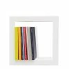 Stick Shelf - Lacquered Sheet Metal - 28 X 28 Cm - Presse Citron -Coffee Tables Sales Shop shelf stick white madeindesign 259127 product800