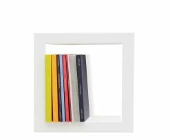 Stick Shelf - Lacquered Sheet Metal - 28 X 28 Cm - Presse Citron