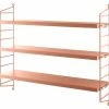 String® Pocket Shelf - / L 60 X H 50 Cm - String Furniture -Coffee Tables Sales Shop shelf stringr pocket powder pink madeindesign 316581 product800