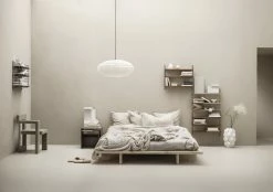 String® Pocket Shelf - / L 60 X H 50 Cm - String Furniture -Coffee Tables Sales Shop shelf stringr pocket powder pink madeindesign 316583 product800