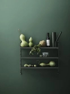 String® Pocket Shelf - / MDF - L 60 X H 50 Cm - String Furniture 11 String® Pocket Shelf - / MDF - L 60 X H 50 Cm - String Furniture -Coffee Tables Sales Shop shelf stringr pocket sage green madeindesign 373626 product800
