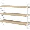 String® Pocket Shelf - String Furniture -Coffee Tables Sales Shop shelf stringr pocket white ash shelves madeindesign 201934 product800