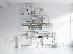 String® System Shelf - Desk - L 78 Cm - String Furniture -Coffee Tables Sales Shop shelf stringr system walnut madeindesign 238687 product800