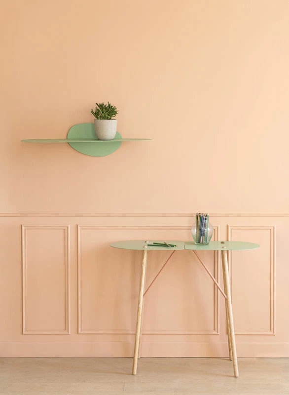 Surface Large Shelf - / L 80 Cm - Metal - Bibelo 5 Surface Large Shelf - / L 80 Cm - Metal - Bibelo - Image 3