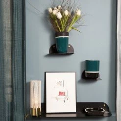 Tokyo Medium Shelf - / L 40 Cm - Steel - Maison Sarah Lavoine -Coffee Tables Sales Shop shelf tokyo medium black madeindesign 318931 product800