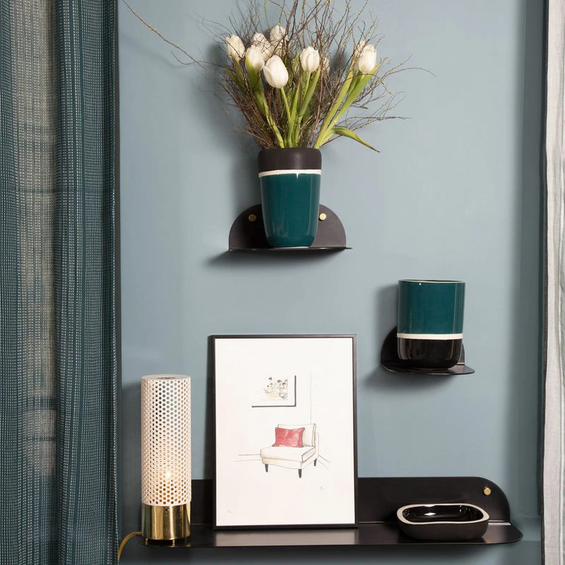 Tokyo Small Shelf - / L 25 Cm - Steel - Maison Sarah Lavoine 5 Tokyo Small Shelf - / L 25 Cm - Steel - Maison Sarah Lavoine - Image 3