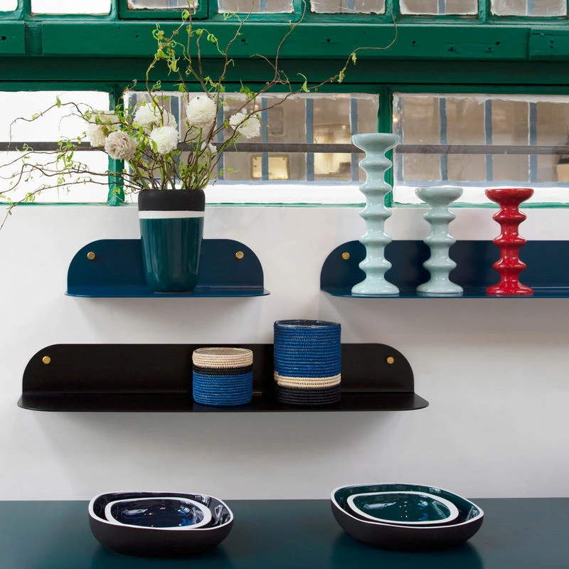 Tokyo Small Shelf - / L 25 Cm - Steel - Maison Sarah Lavoine 6 Tokyo Small Shelf - / L 25 Cm - Steel - Maison Sarah Lavoine - Image 4