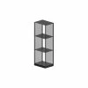 Tristano Small Shelf - / H 116 Cm - Zeus -Coffee Tables Sales Shop shelf tristano small sanded black copper madeindesign 366919 product800
